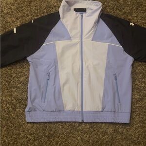 Under Armour Women's Jacket - Black and Light Blue